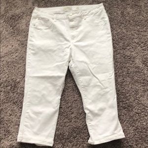 Lucky brand white jeans